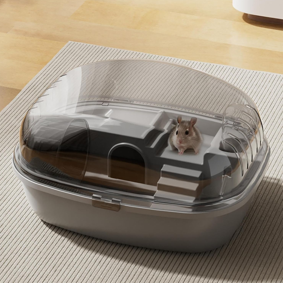Clear Hamster Habitat Cage Zone